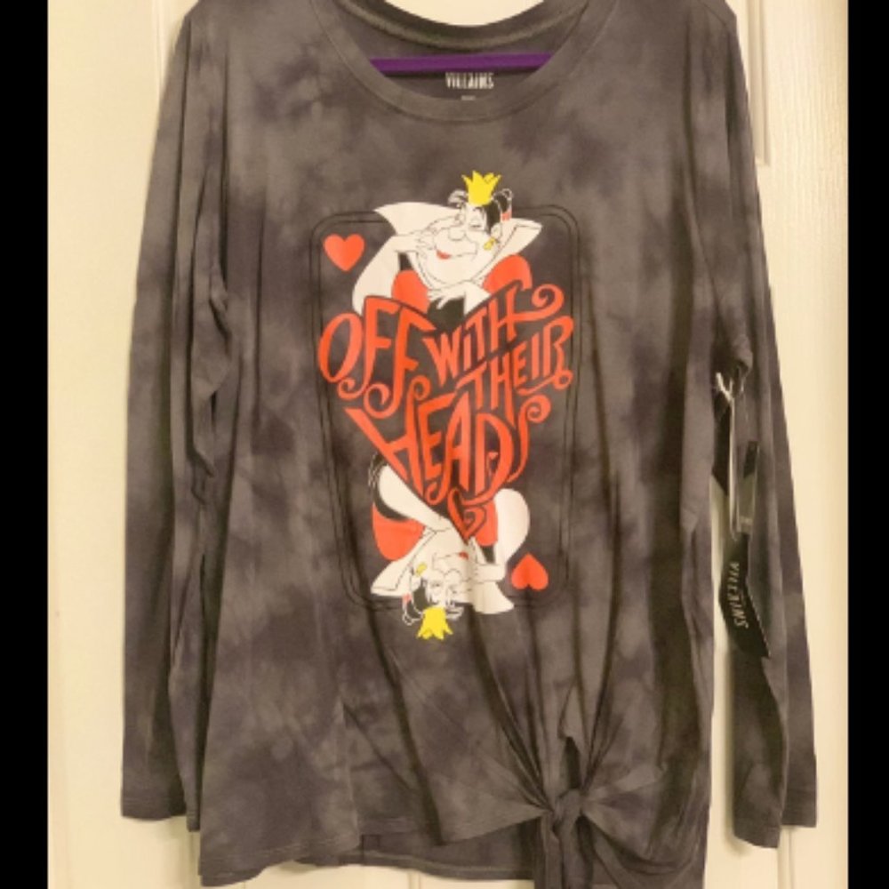Torrid Alice In Wonderland Queen of Hearts Long Sleeve